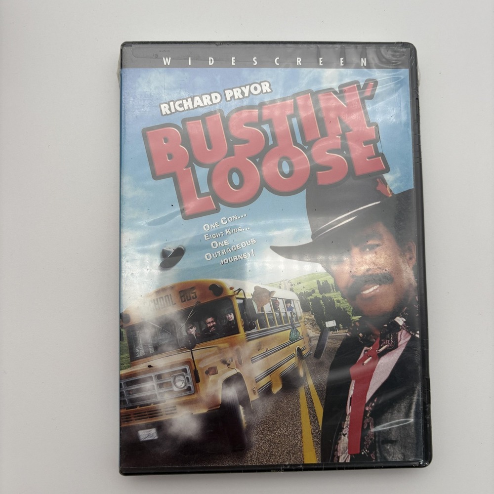 Bustin' Loose DVD Widescreen Richard Pryor Comedy‎ Movie English Blue Cover